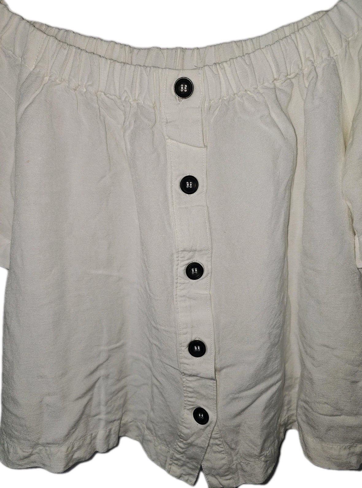 EK8803 Damen Bluse von H&M, weiß, Gr.381