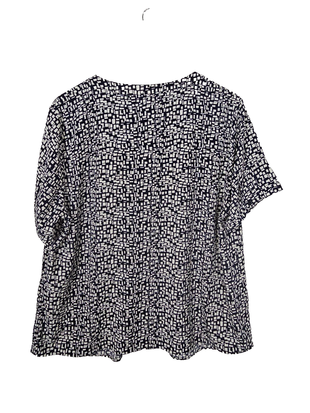 EK8850 Damen Bluse von Creation, Schwarz/Weiß, Gr. 482