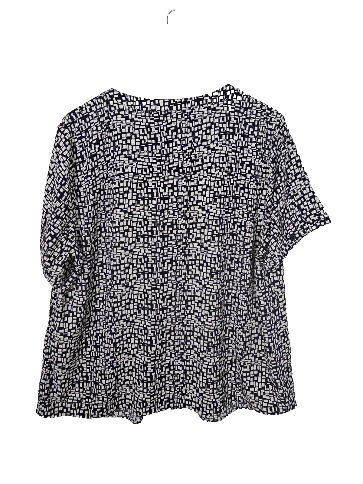 EK8850 Damen Bluse von Creation, Schwarz/Weiß, Gr. 482