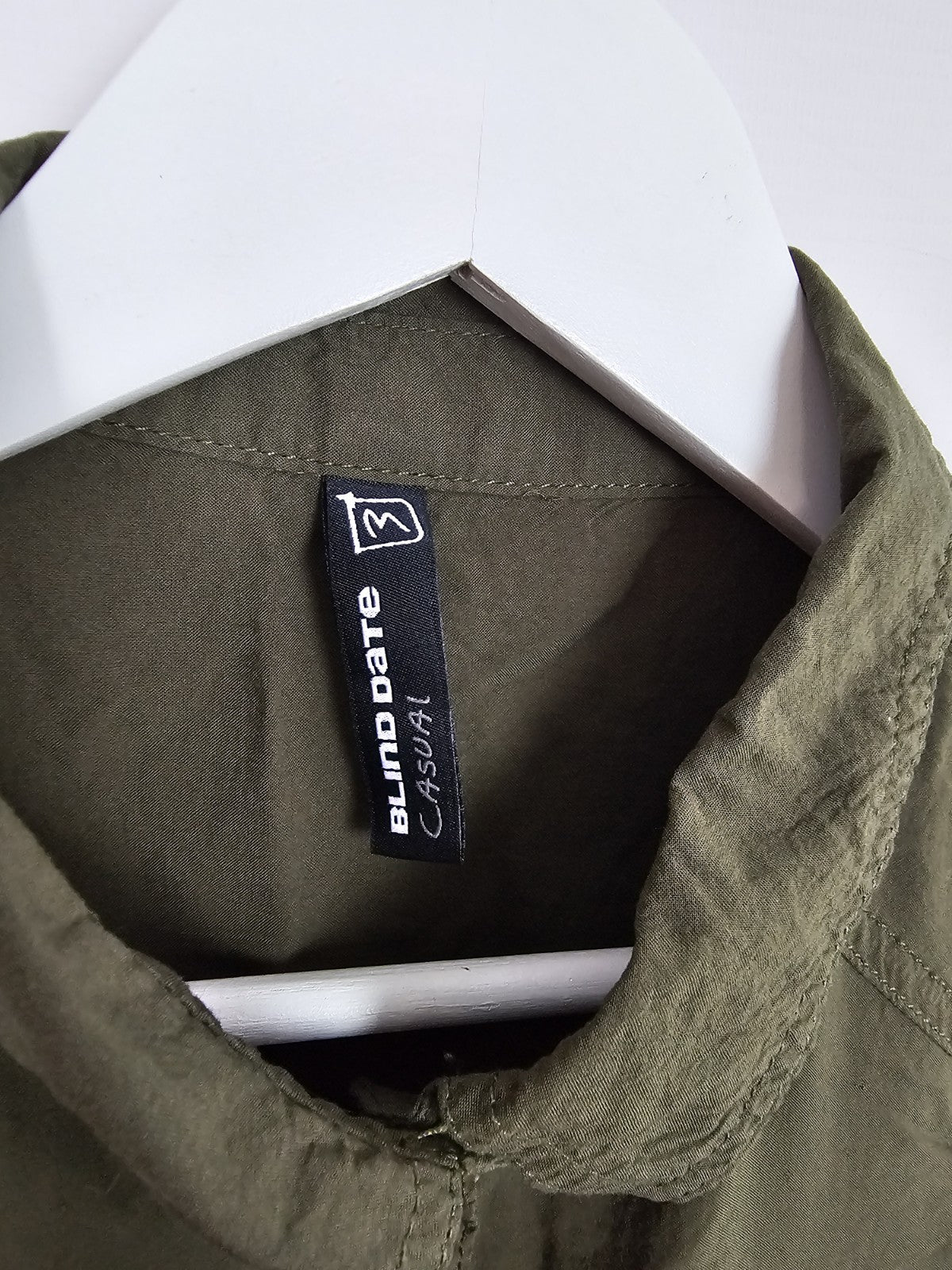 EK9004 Damen Bluse von Blind Date, grün, Gr.M2