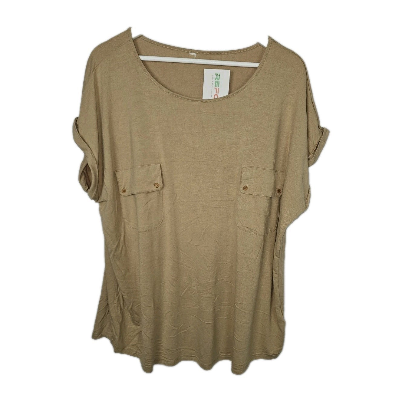 EK8848 Damen Bluse von Order No, Beige, Gr. 540
