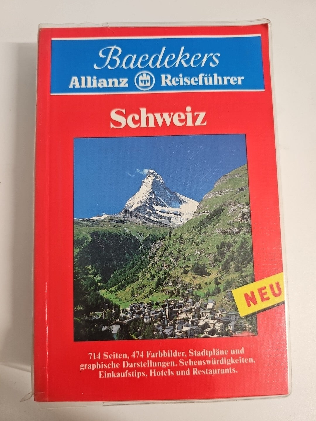 EB1429 Baedekers Allianz Reiseführer -Schweiz-0