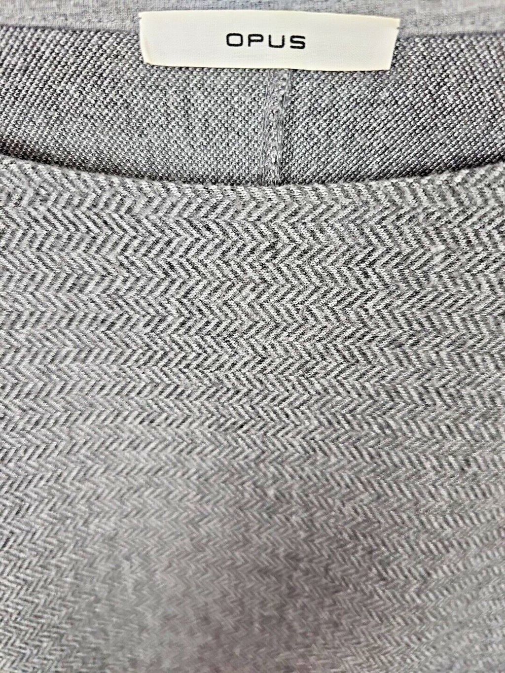 EK622 OPUS  Ganya Pullover/Strickpullover  Feinstrick grau Langarm GR. 42 2