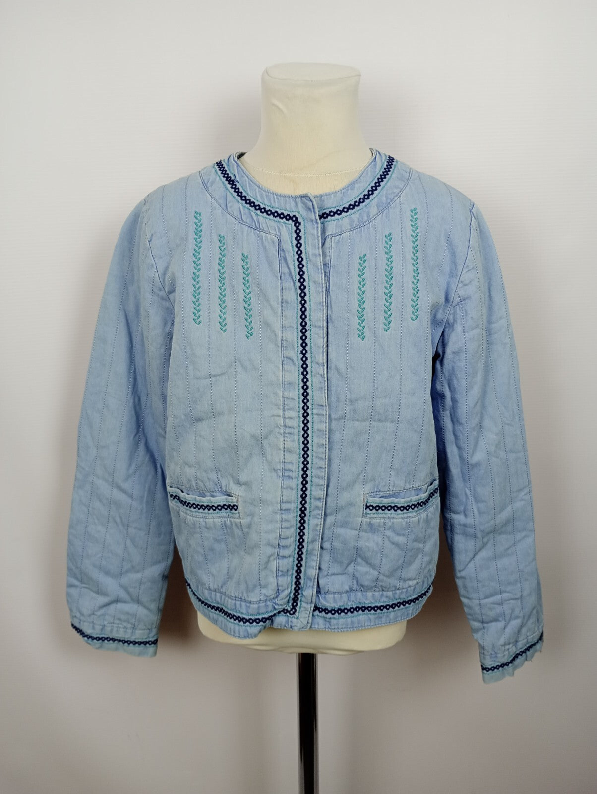 EK0205 Mädchen Jacke von du pareil au même, blau, Gr. 1400