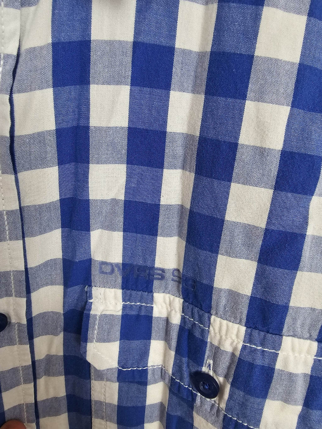 EK8223 Herren Hemd von Diverse, Blau/Weiß, Gr. M3