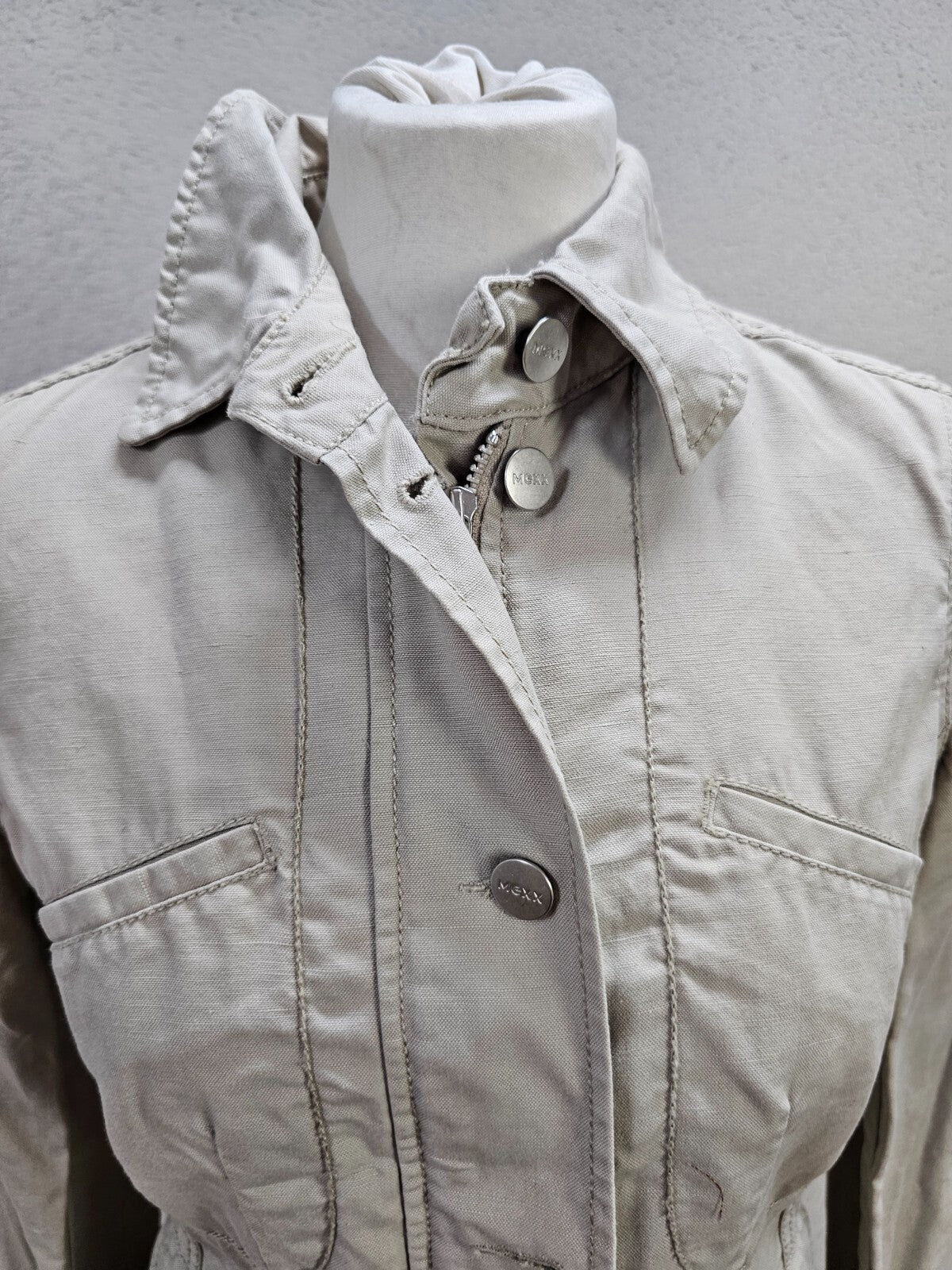 EK3287 Damen Jeansjacke von Mexx, grau, Gr.361