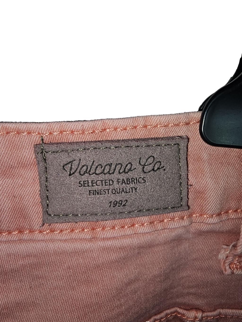 EK7576 Damen Jeans von Volcano Co, rot. Gr.L4