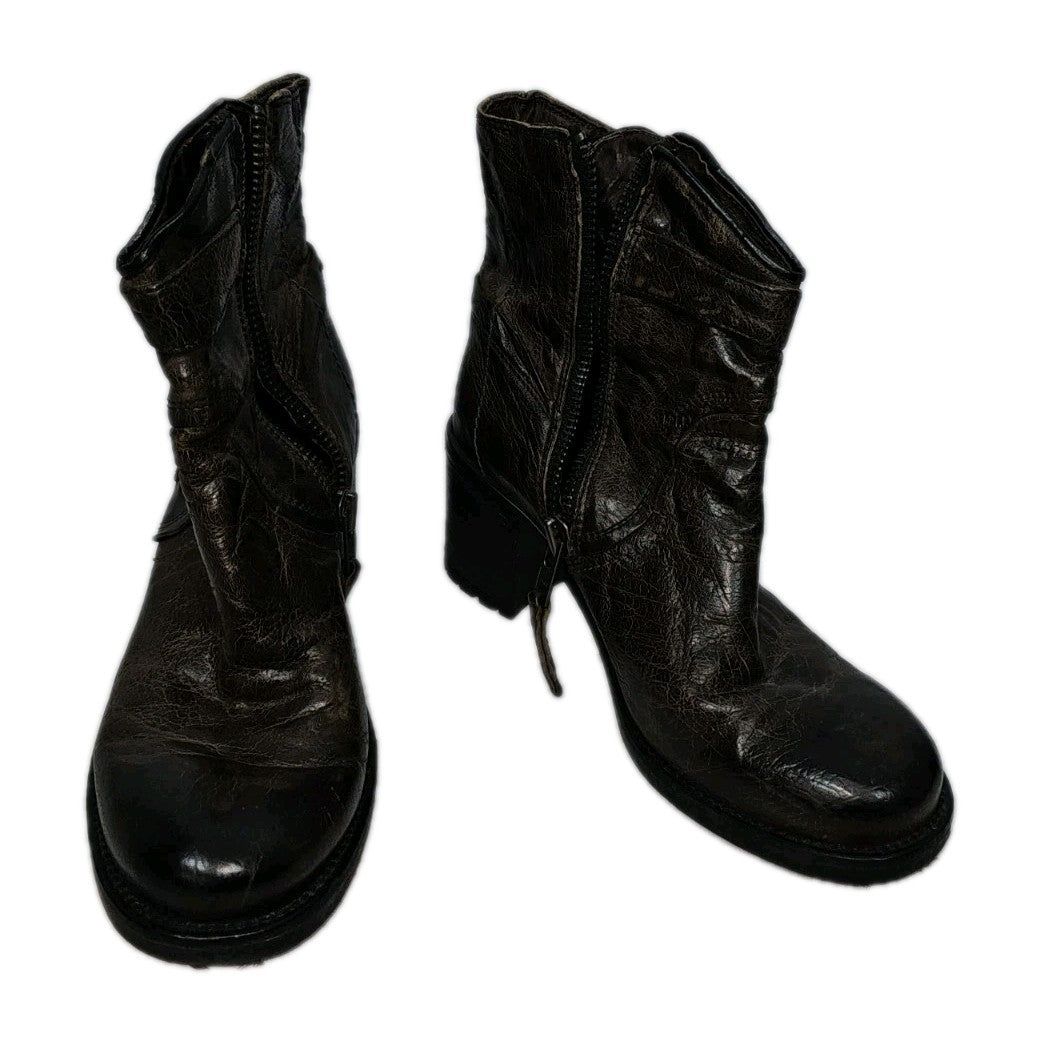 ES850 Damen Stiefelette von Gusta Say, Braun, Gr. 400