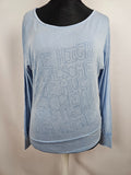 EK5564 Damen Pullover von gwynedds, blau, Gr.M0