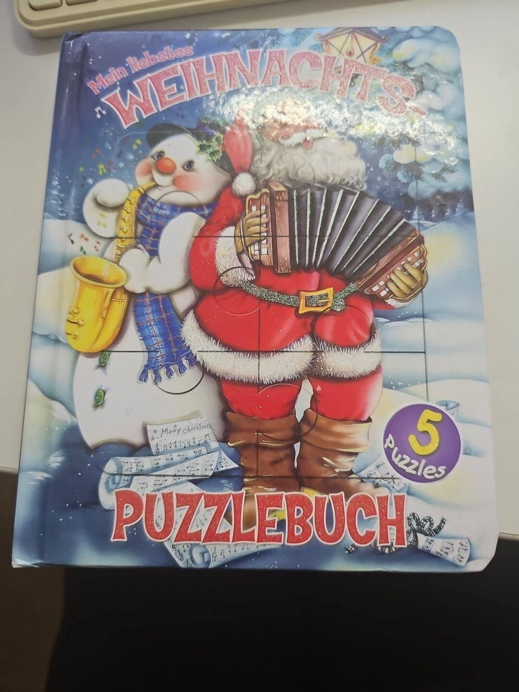 EB 672 Puzzlebuch Weihnachten - Mein Liebstes Weihnachts Puzzlebuch - 5 Puzzles0