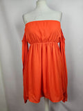 EK5566 Damen Kleid von Miss Ord, orange, Gr.M0