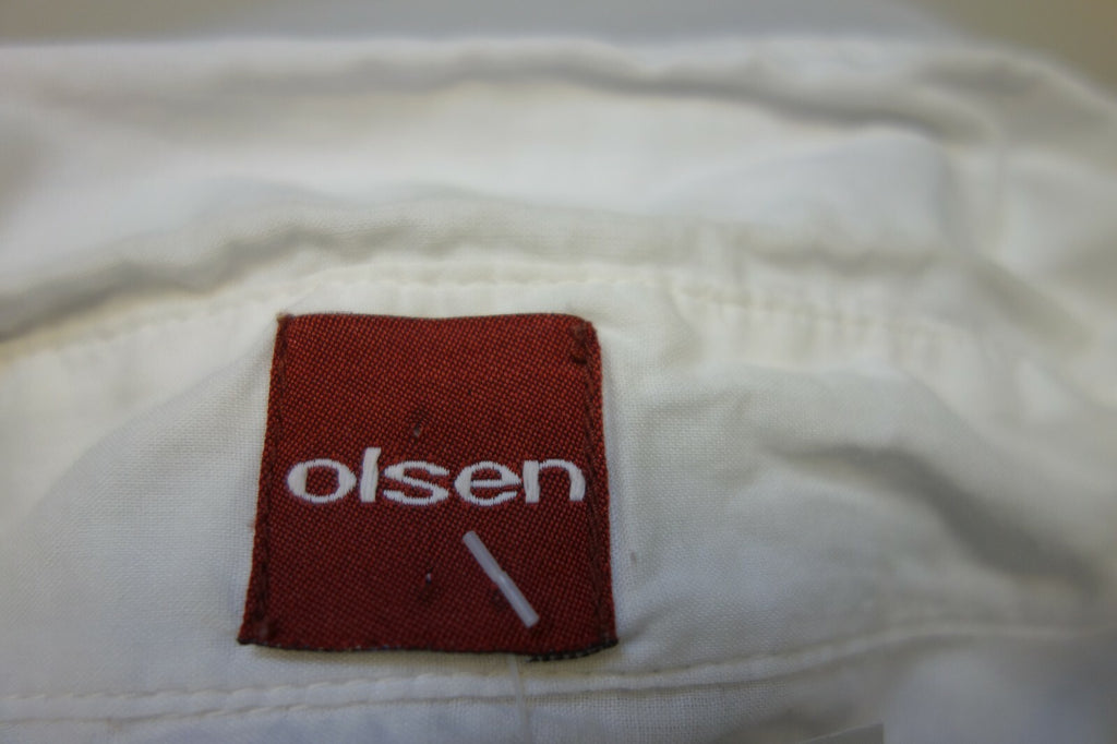 EK1102 Damen Bluse von Olsen, weiß, Gr. L4