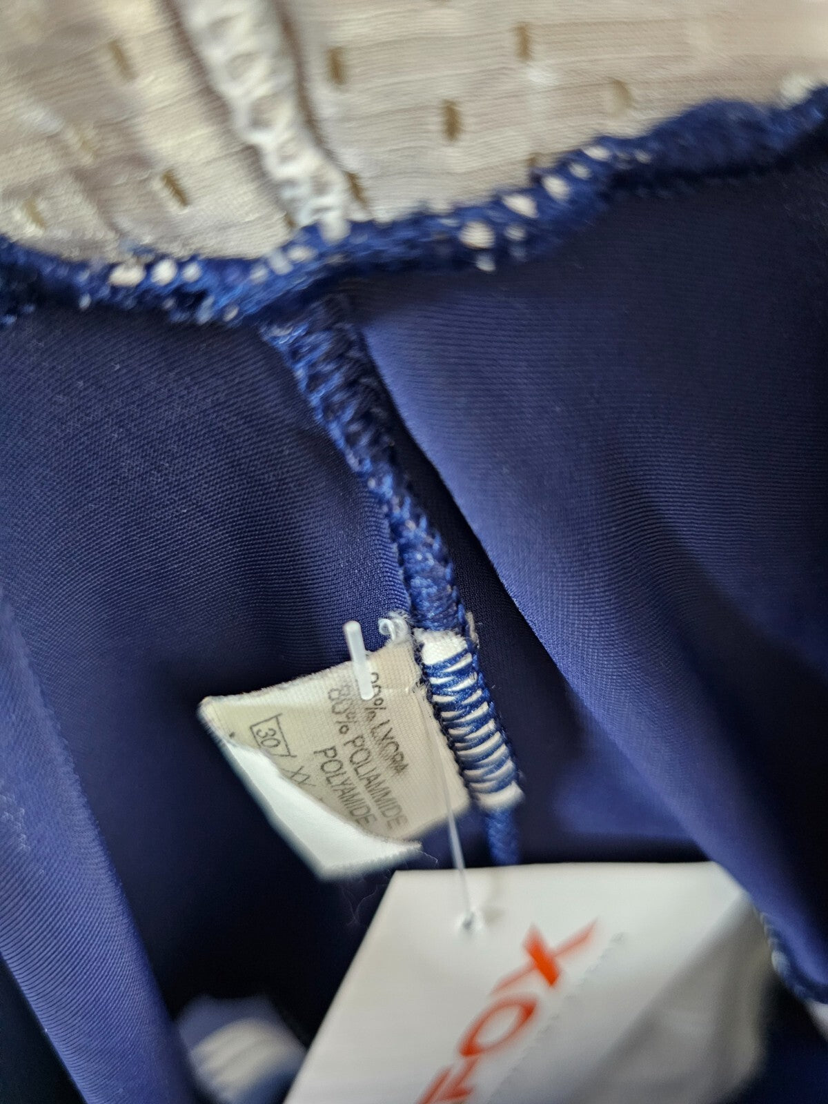 EK5869 Radsportanzug, blau/weiß, Gr. M6