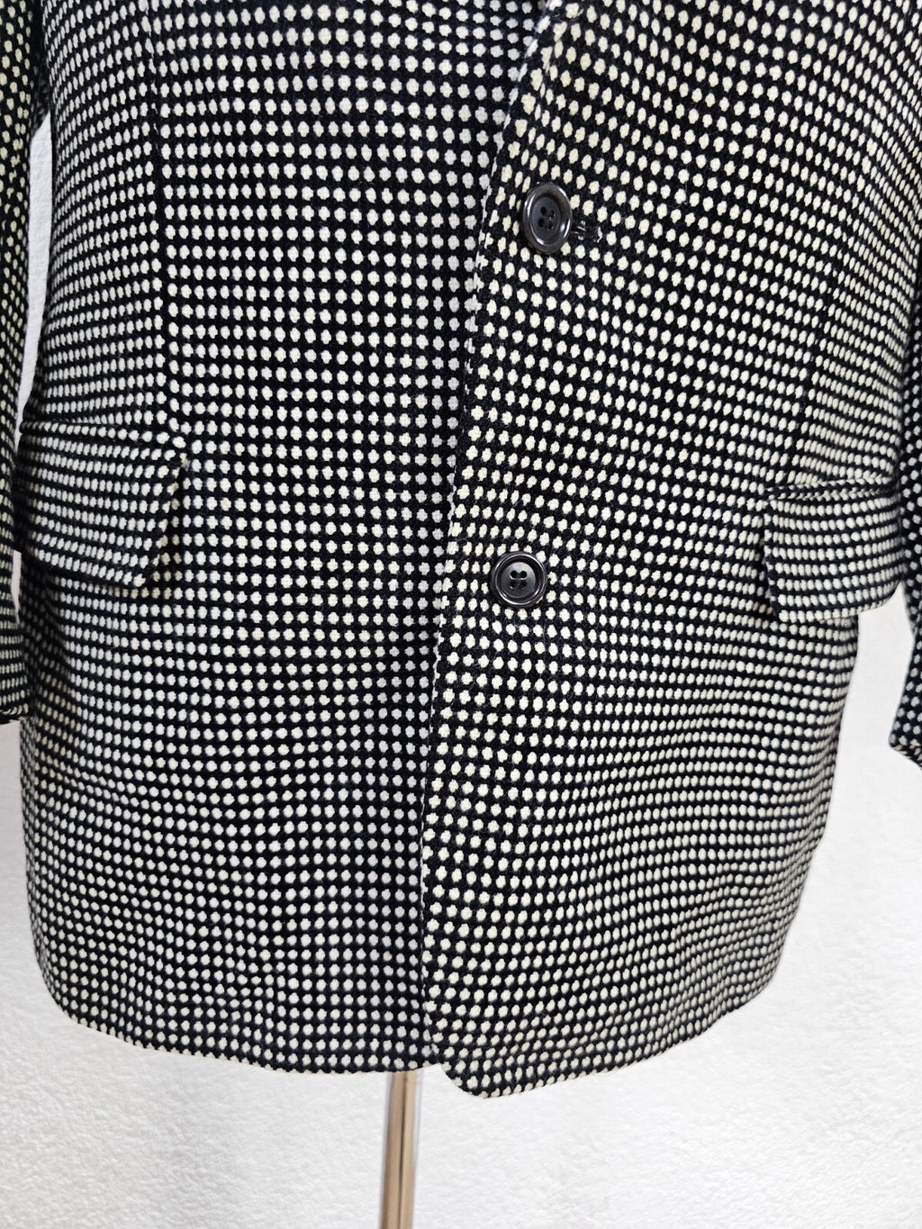 EK1733 Herren Jackett von "Ihr Herren Spezialist" schwarz/weiß, Gr. 502