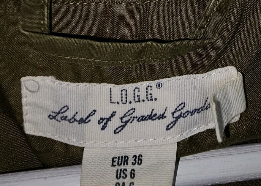EK8465 Damen Jacke von L.O.G.G., grün, Gr.362