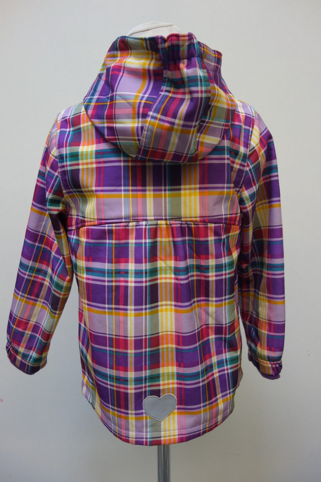 EK3640 Mädchen Jacke von Topolino, bunt kariert, Gr. 1223