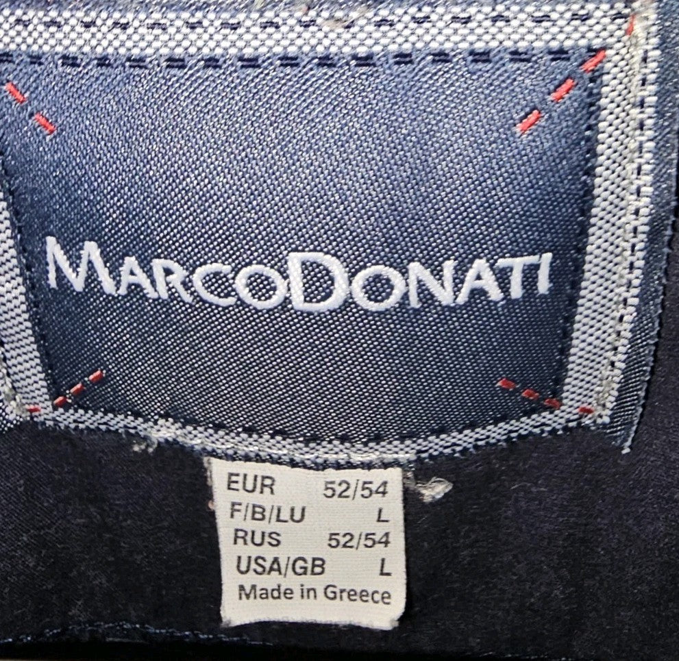 EK11078 Herren Poloshirt von Marco Donati, Grau, Gr. 52/542