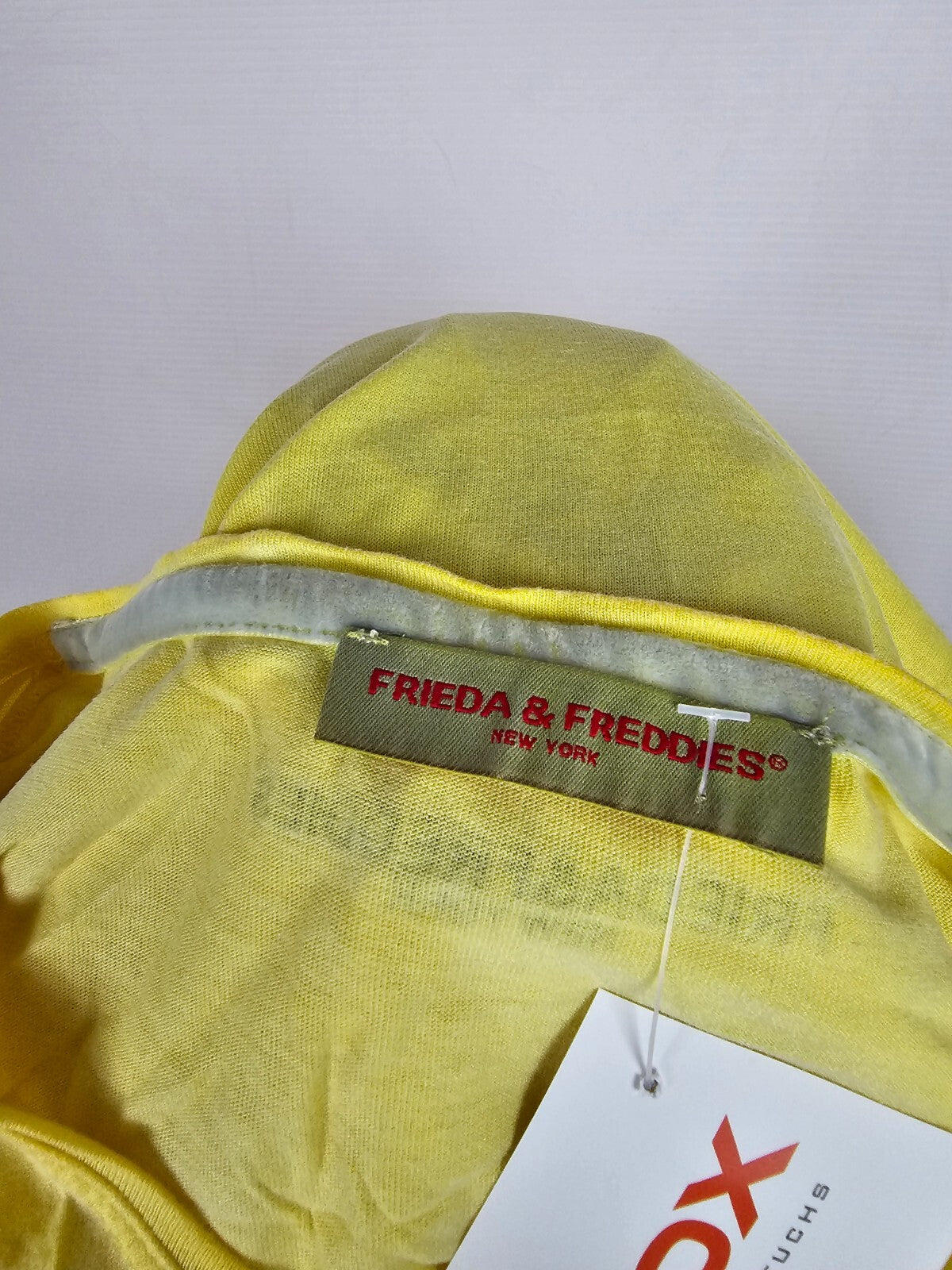 EK5361 Gelbes T-Shirt von Frieda&Freddies für Damen, Gr. 367