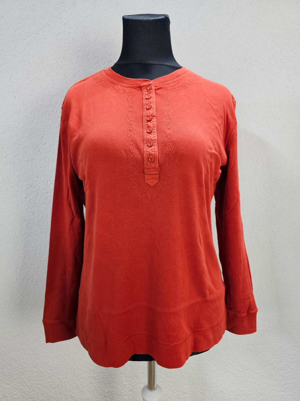 EK6077 Damen Pullover von Eddie Bauer, orange, Gr. XL0
