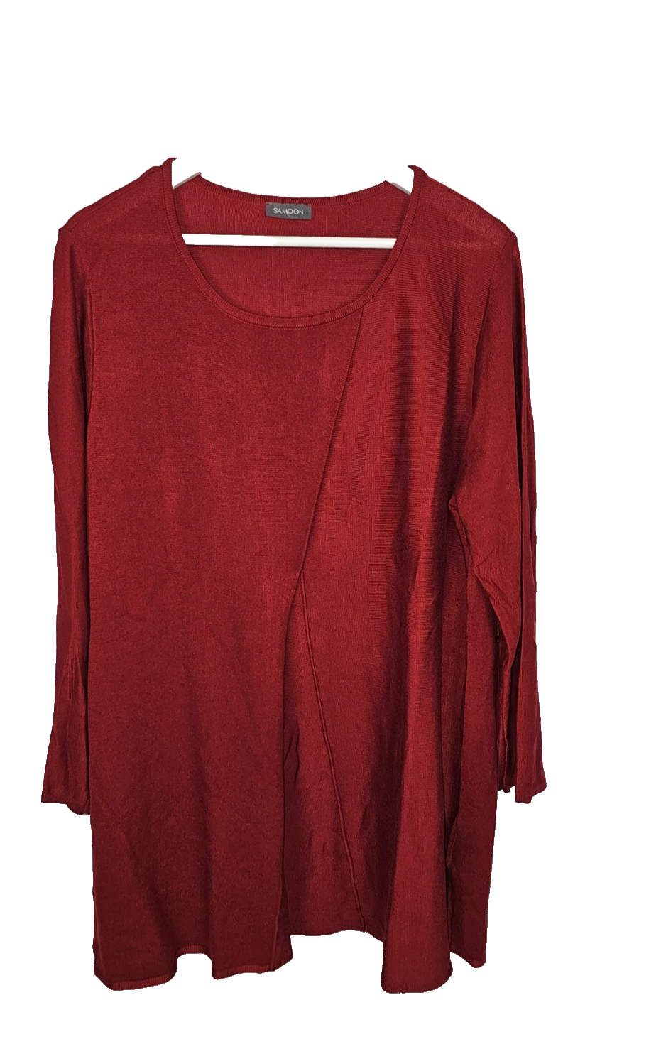 EK7199 Damen Sweatshirt von Samoon, Rot, Gr.460
