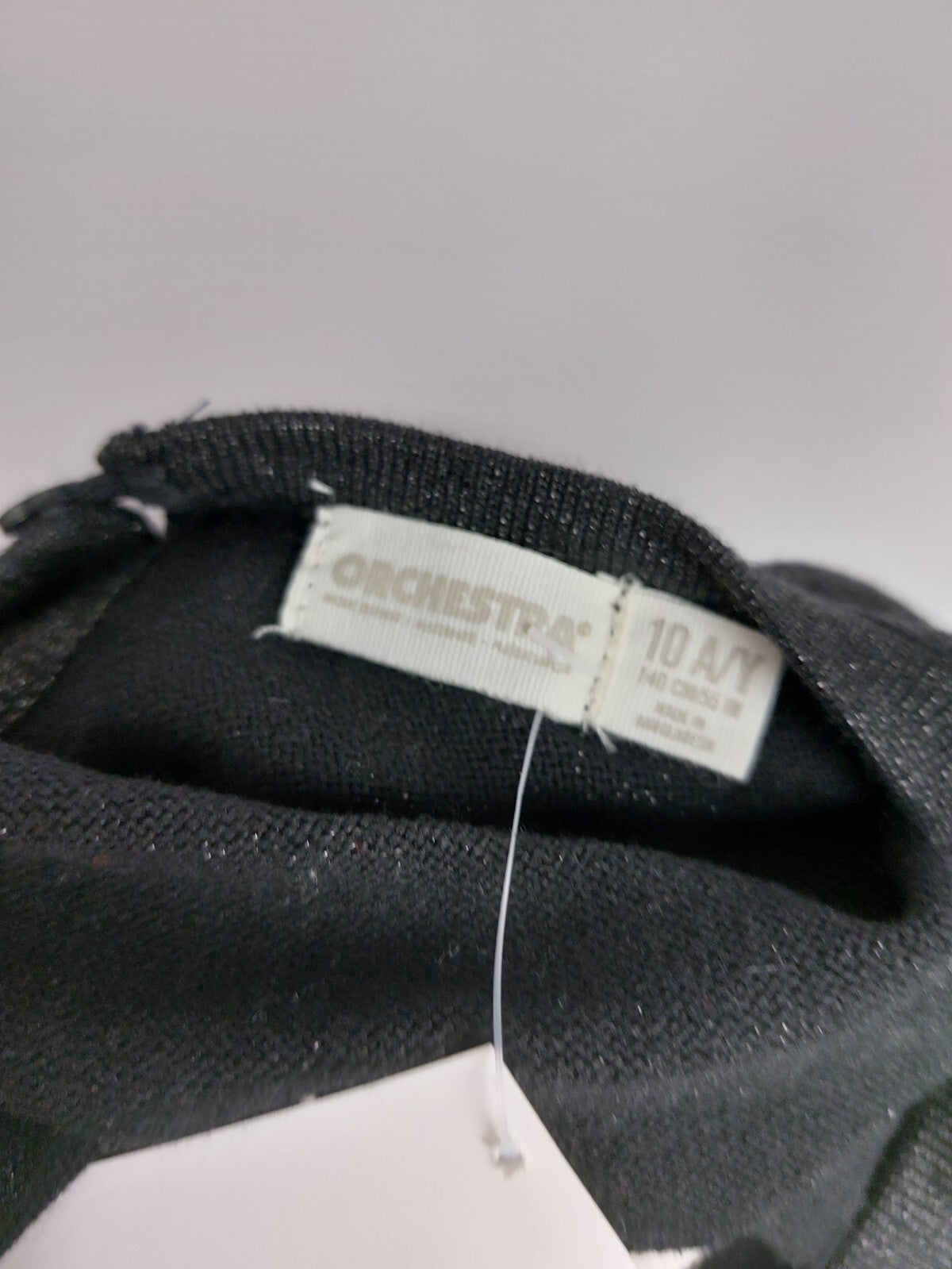 EK4536 Mädchen Kleid von Orchestra, schwarz, Gr.1405