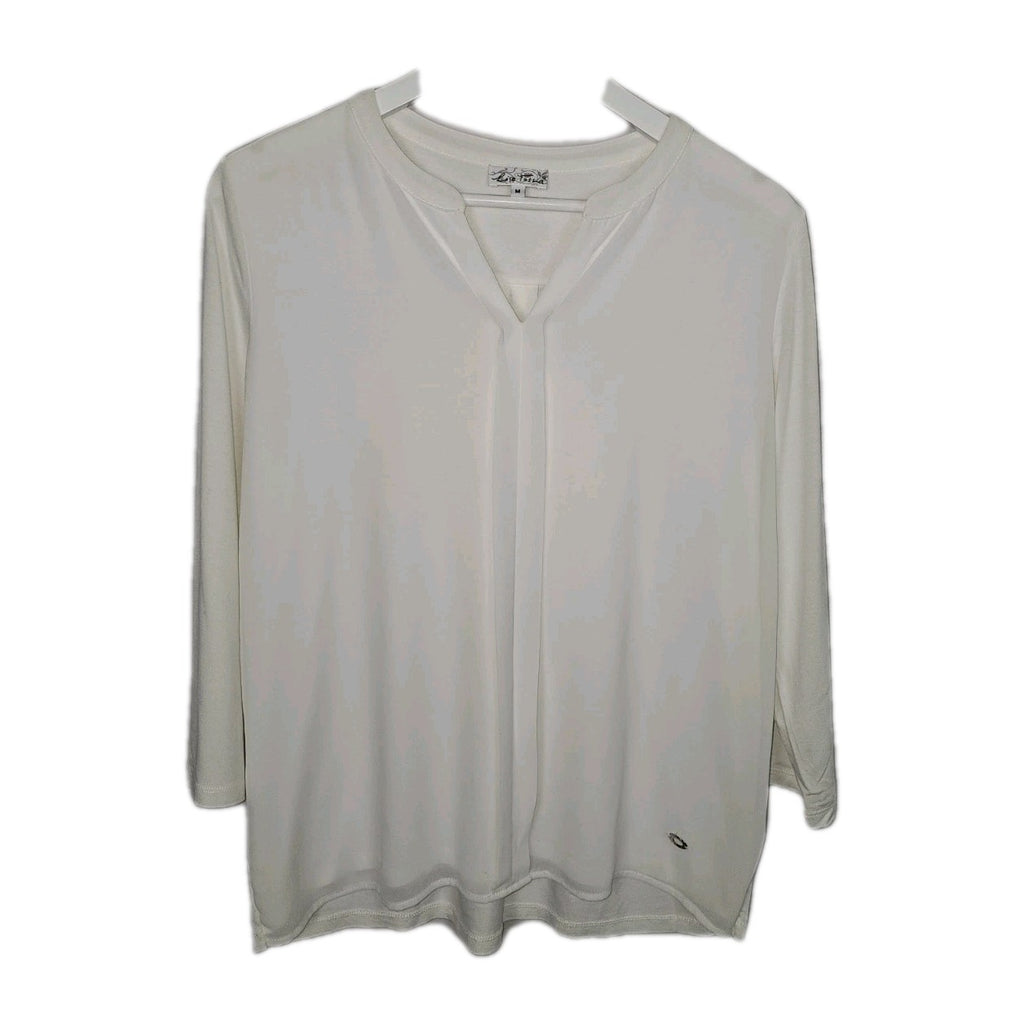 EK9204 Damen Bluse von Lisa Tossa,  Weiß, Gr. M0