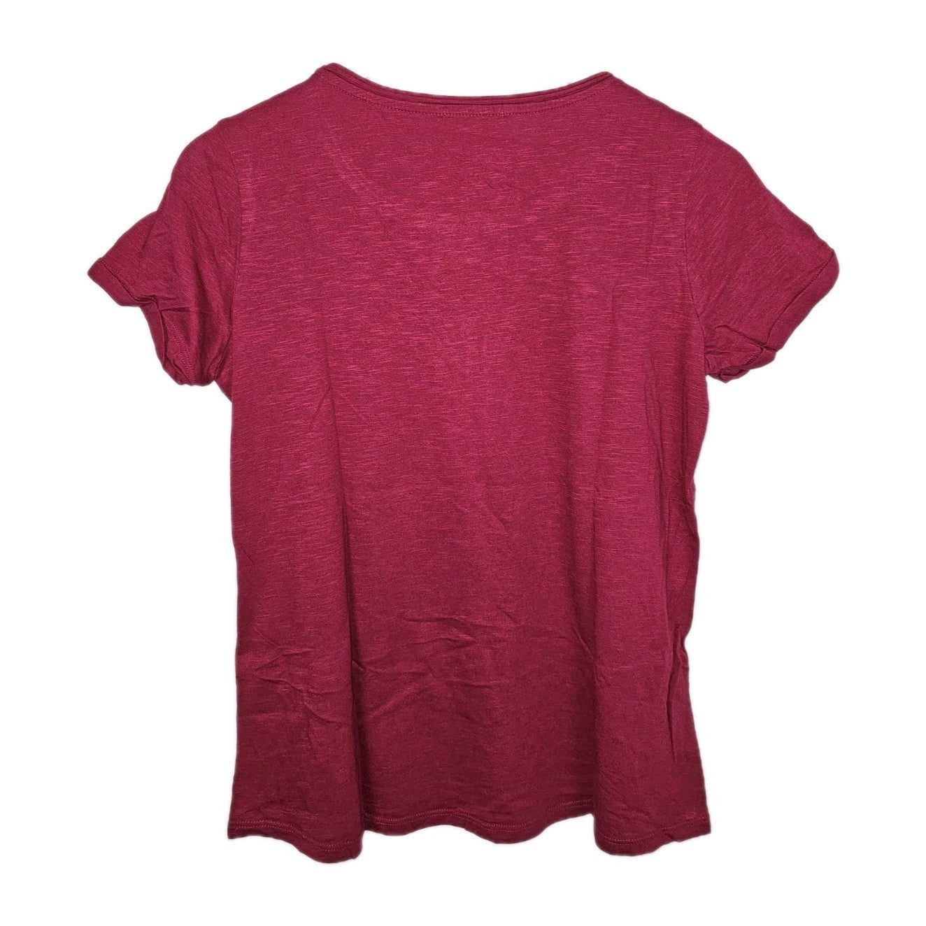 EK9976 Damen T-Shirt von Cecil, bordeauxrot, Gr.M4