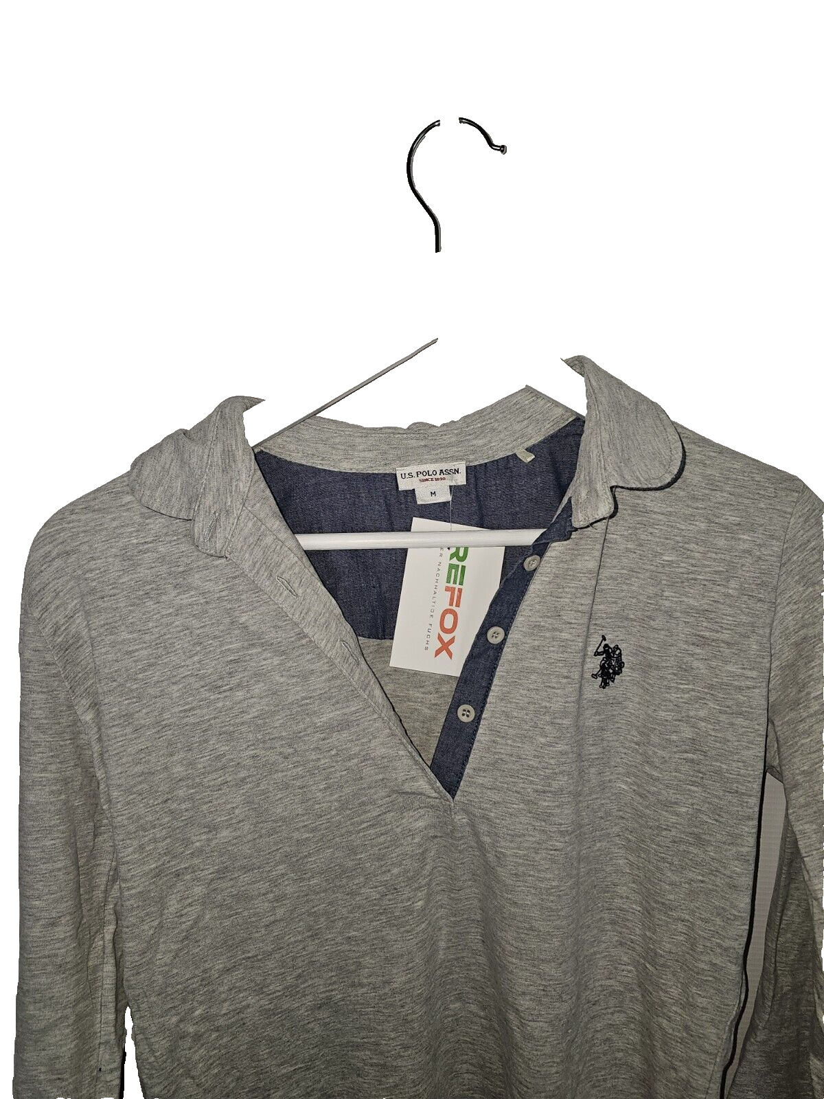 EK510 Herren Sweatshirt von U.S Polo Assn, Grau, Gr.M1