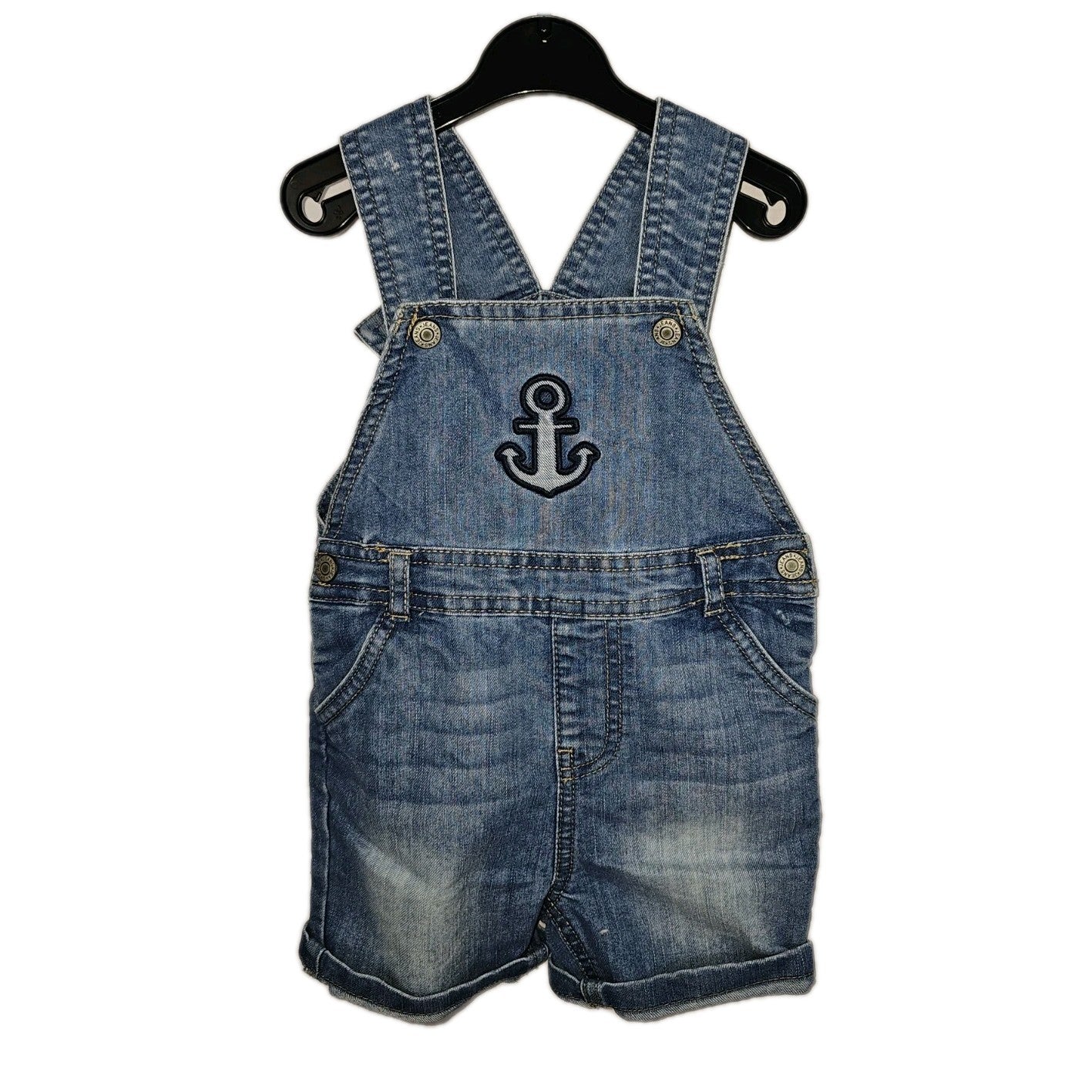 EK8319 Jungen Latzhose von Topomini, blau, Gr.800
