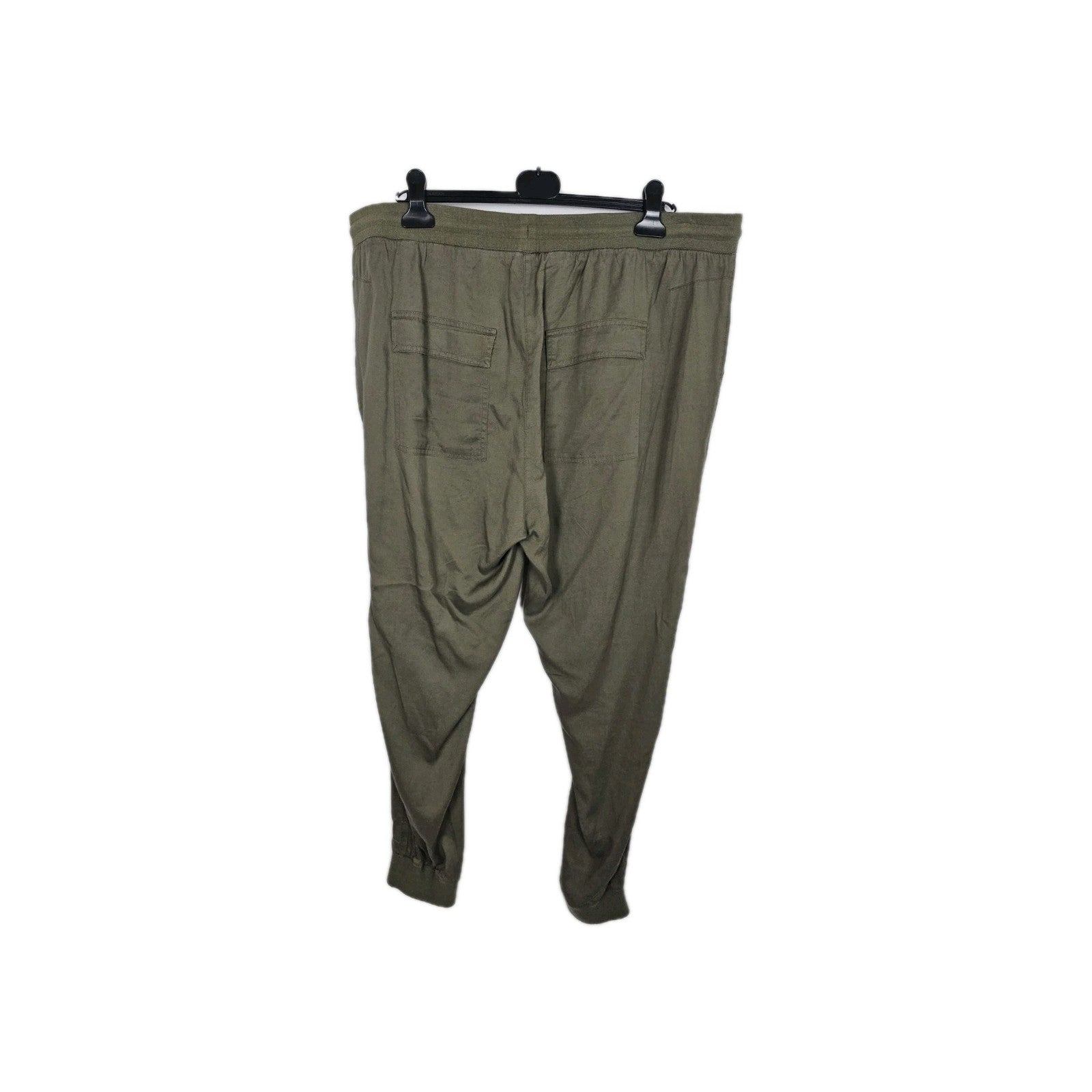 EK11104 Damen Hose Laura Torelli Gr.XL Oliv Grün Hosenbund 53cm2