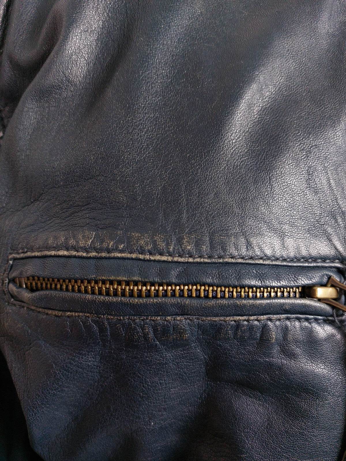 EK4794 Damen Lederjacke von Superior, blau, Gr. M5