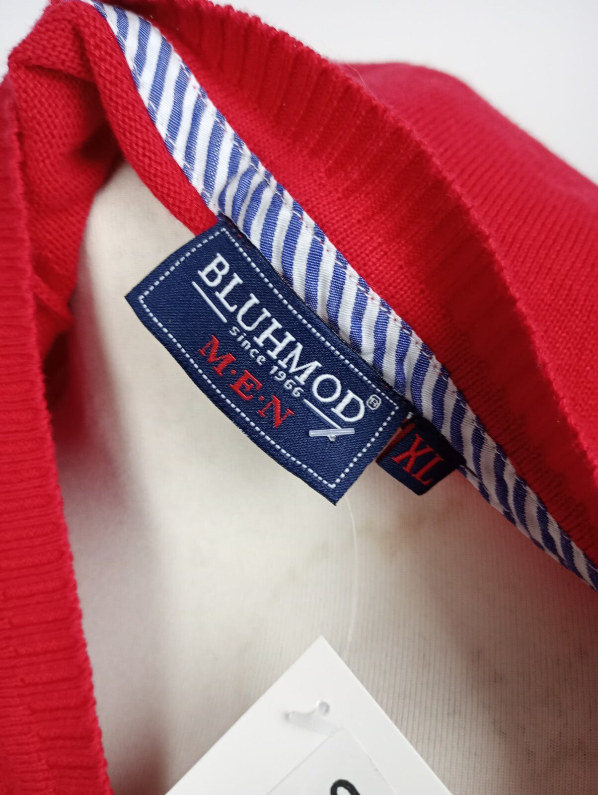 EK5237 Roter Pullover von Bluhmod für Herren, Gr. XL6