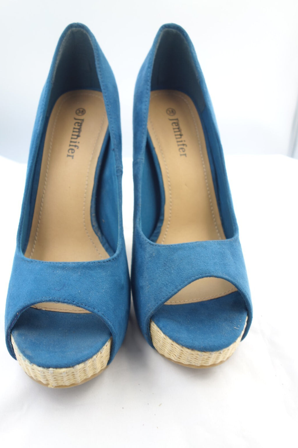 ES0043 Damen Pumps von Jennifer, blau, Gr. 381
