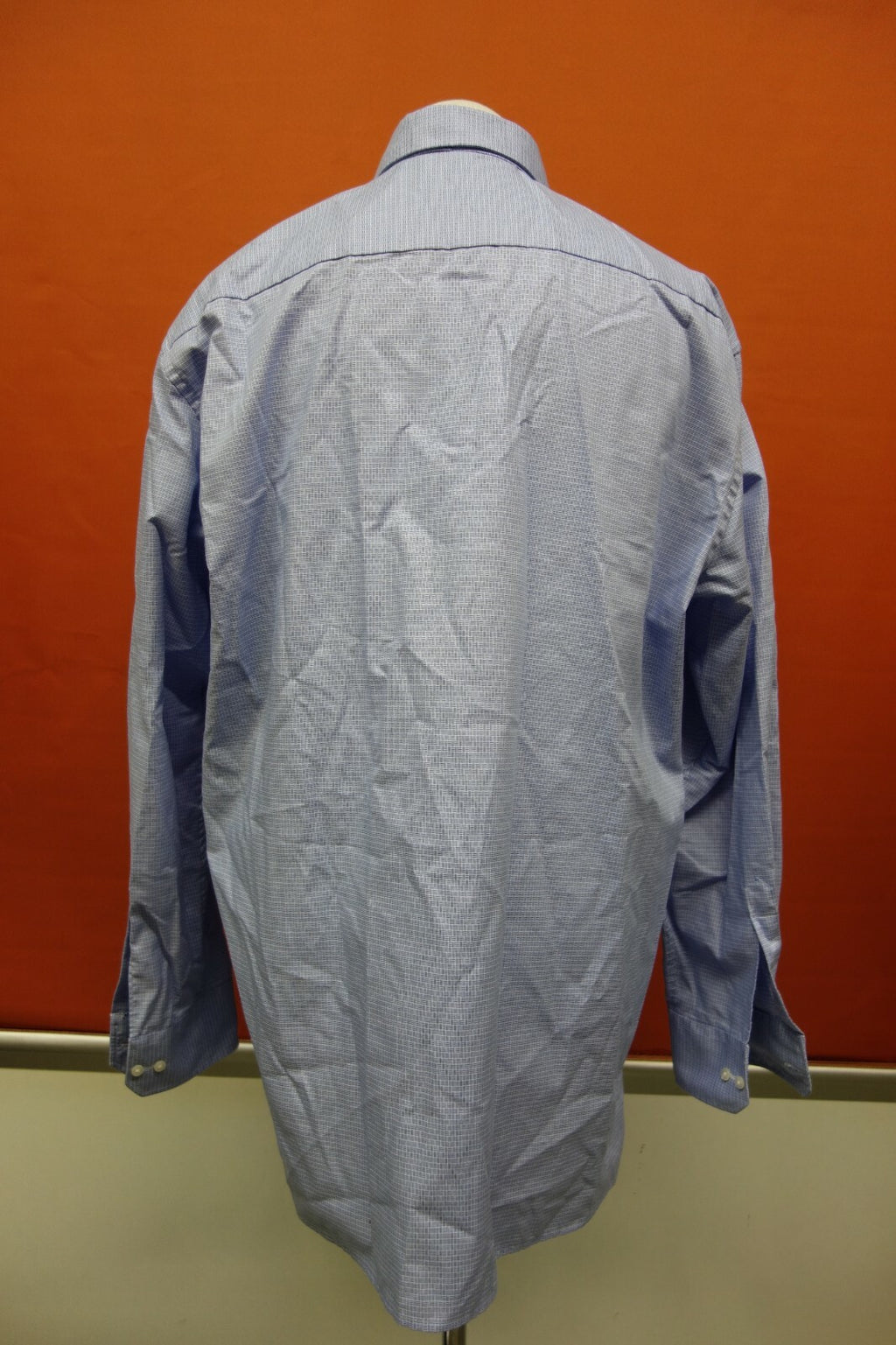 EK0040 Herren Hemd von Eterna, blau-weiß, 2XL5