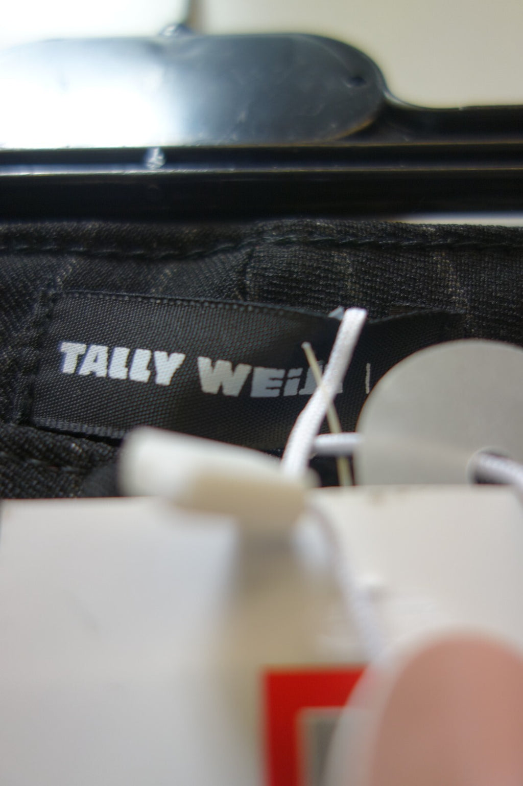 EK3819 Damen Hose von Tally Weijl, schwarz, gestreift, Gr. 402