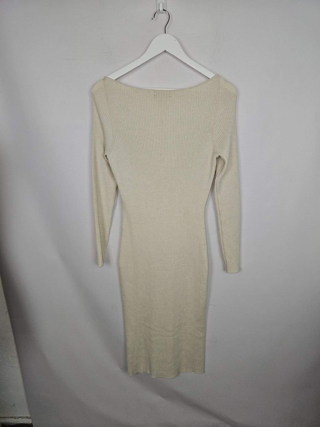 EK9746 Damen Kleid von H&M, Beige, Gr. M4