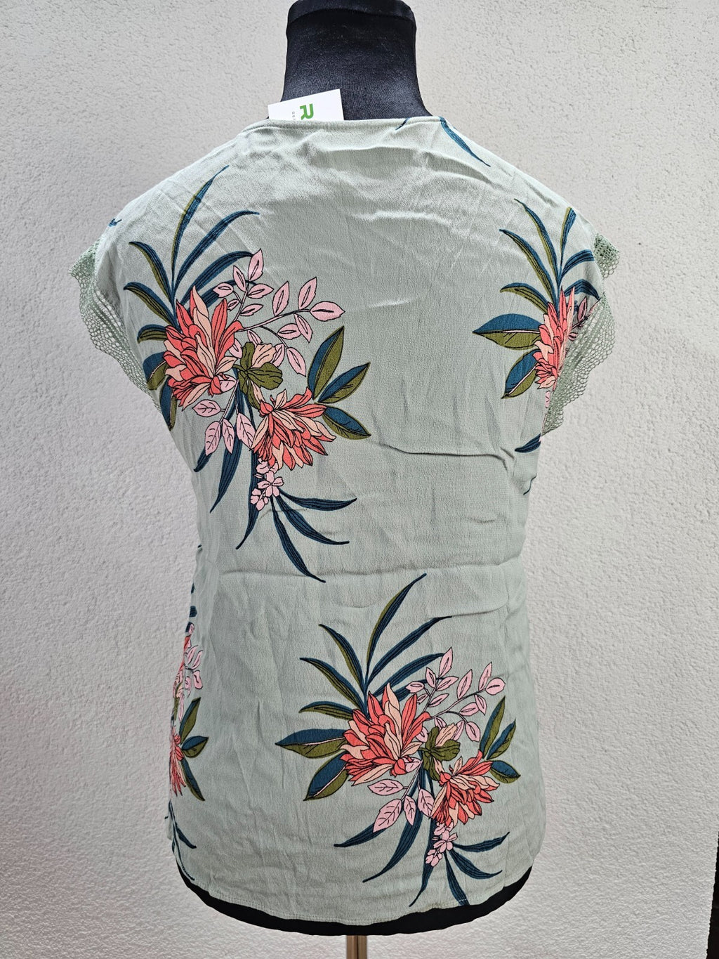 EK5764 Damen Bluse von Promod, blassgrün, Gr. 444