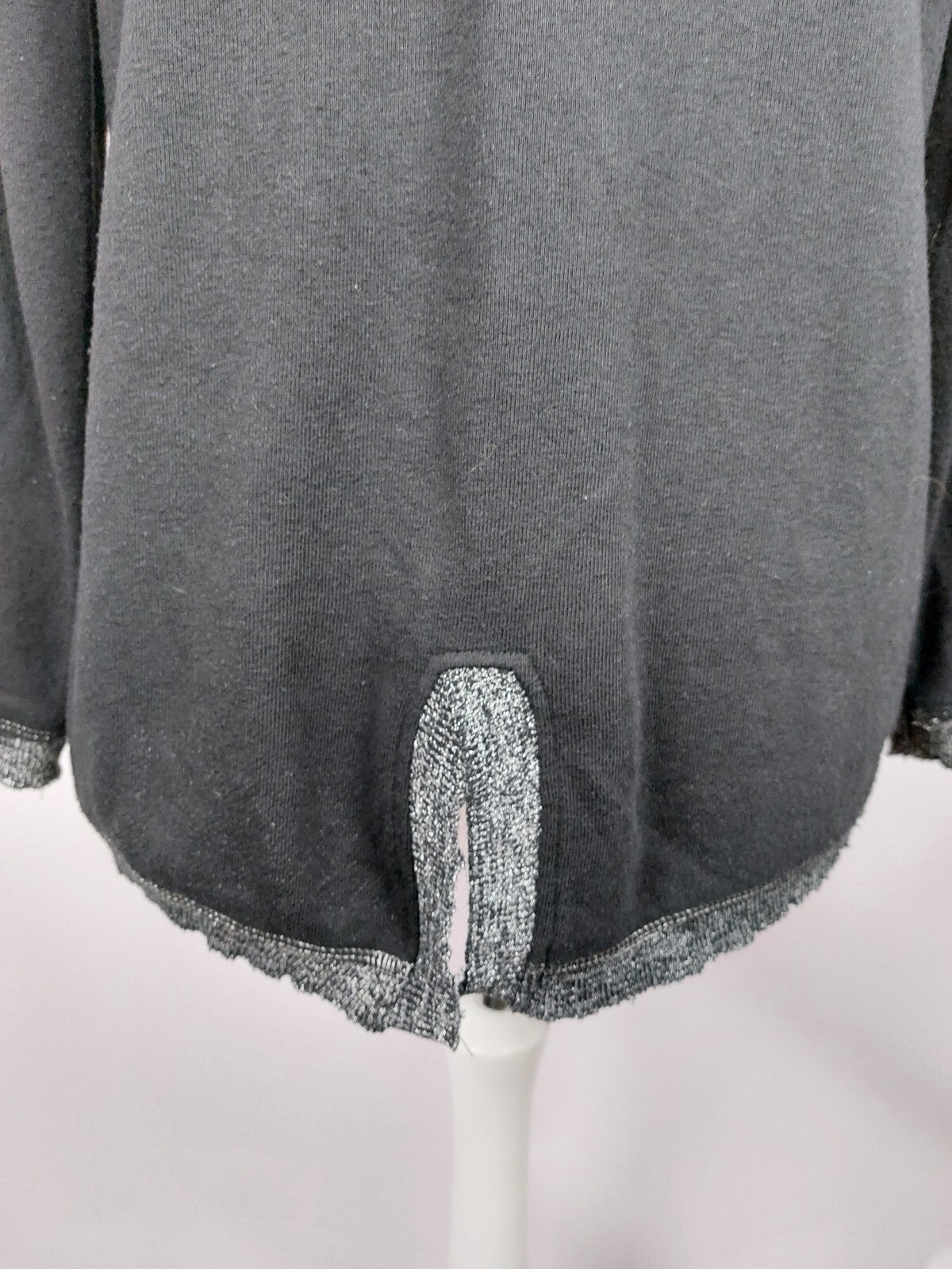 EK3434 Damen Pullover von Uldahl, schwarz, Gr. ca. 506