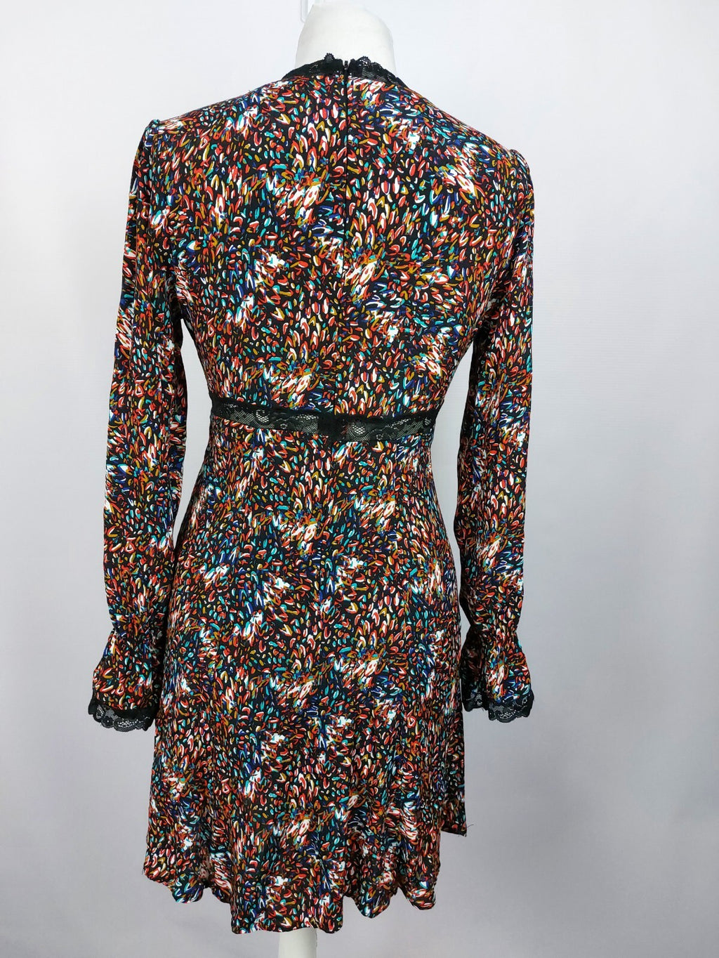 EK4913 Damen Kleid von Deezee, mehrfarbig, Gr. S4