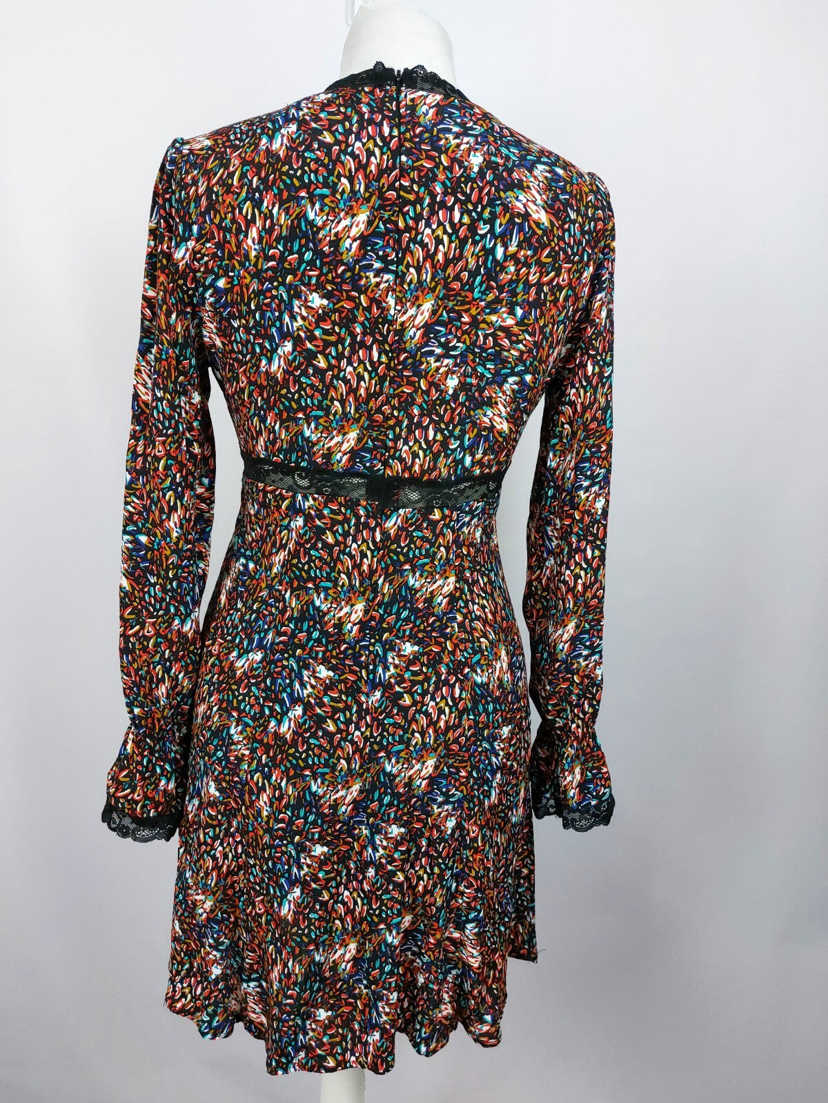 EK4913 Damen Kleid von Deezee, mehrfarbig, Gr. S4