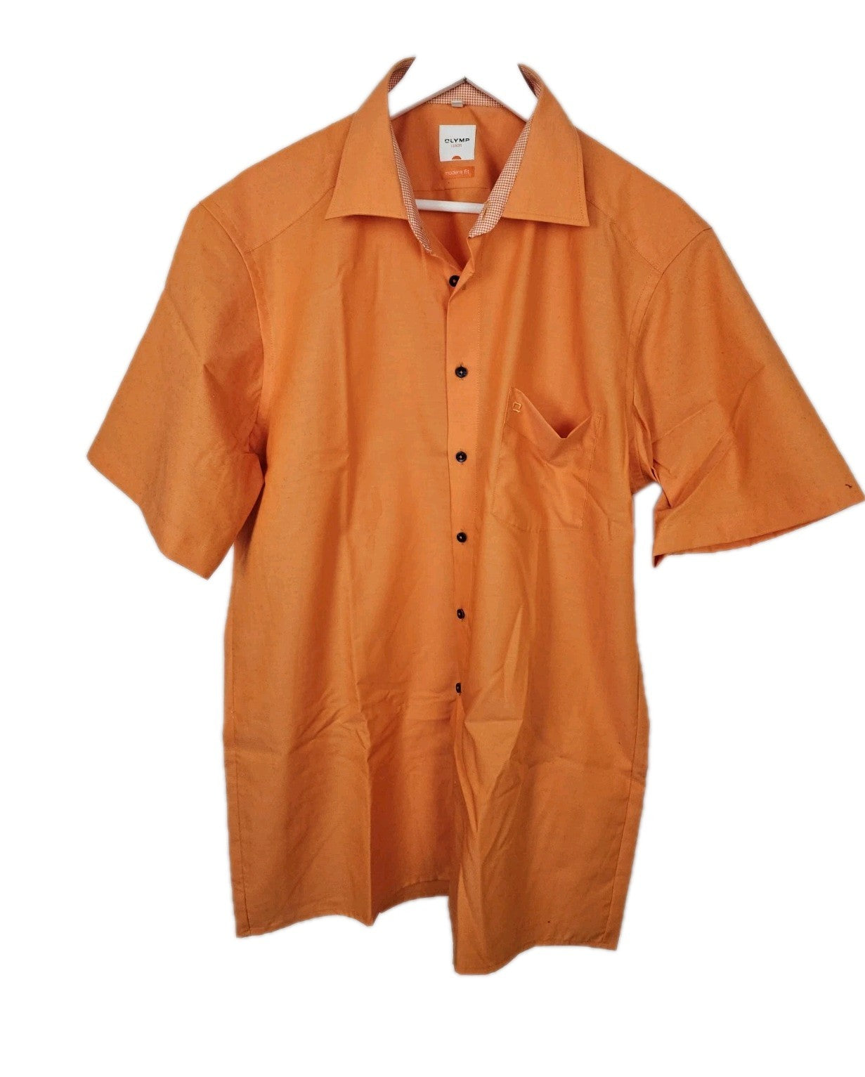 EK7283 Herren Hemd Olymp Luxor Gr.44 Orange0