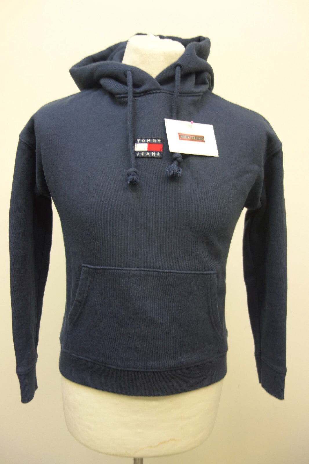 EK2732 Mädchen Kapuzenpullover von Tommmy Jeans, dunkelblau, Gr. S0