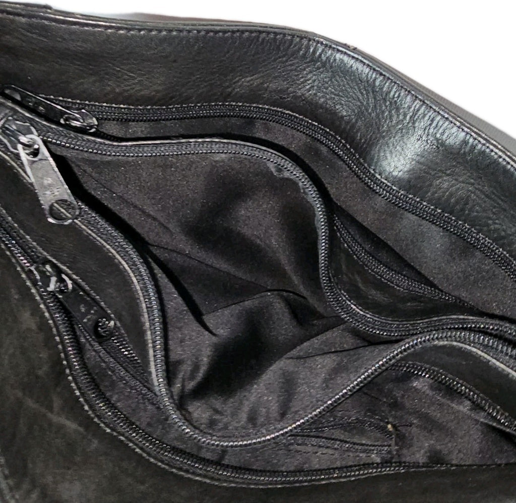 EK5696 Damen Tasche, schwarz, Mittelgroß7