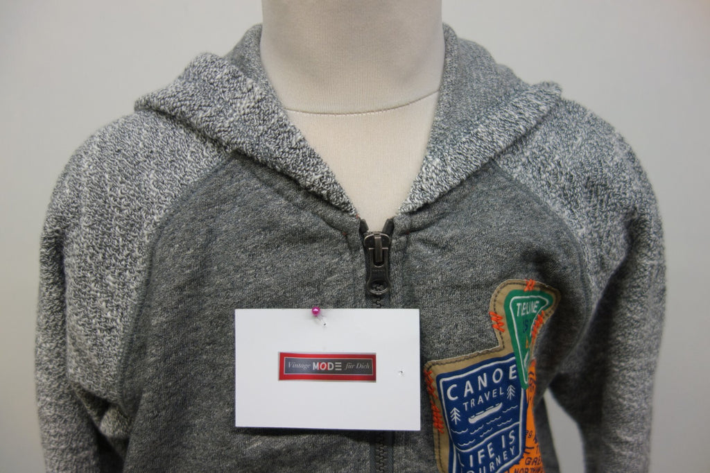 EK2371 Kinder Strickjacke von United Colors of Benetton, grau, Gr. 1401