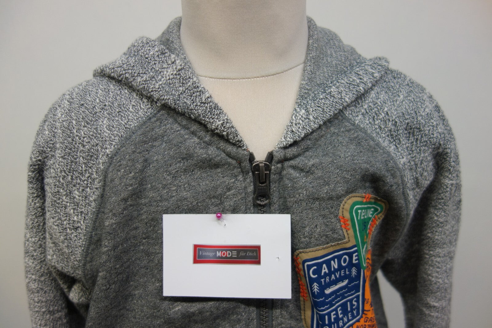 EK2371 Kinder Strickjacke von United Colors of Benetton, grau, Gr. 1401