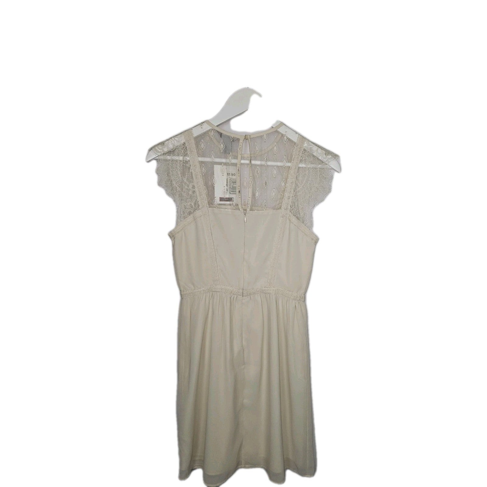 EK9569 Damen Kleid H&M Gr.34 Rosa3