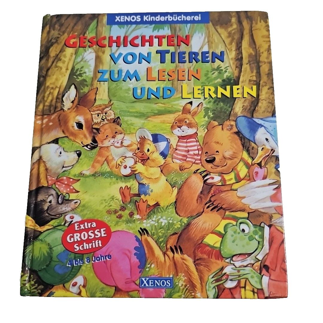 EB402 Geschichten von Tieren zum Lesen und Lernen. Xenos-Kinderbuch0