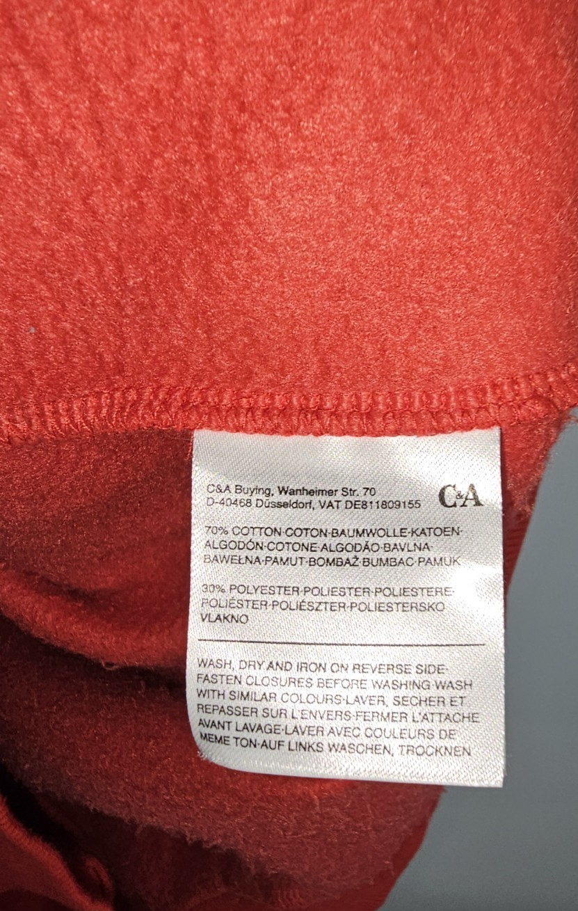EK7532 Damen Pullover von C&A, Rot, Gr.L3