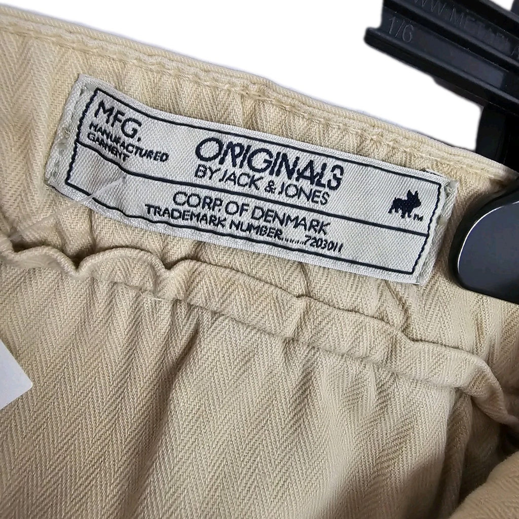 EK10396 Herren Hose von Originals By Jack & Jones, Beige, Gr. 33/343