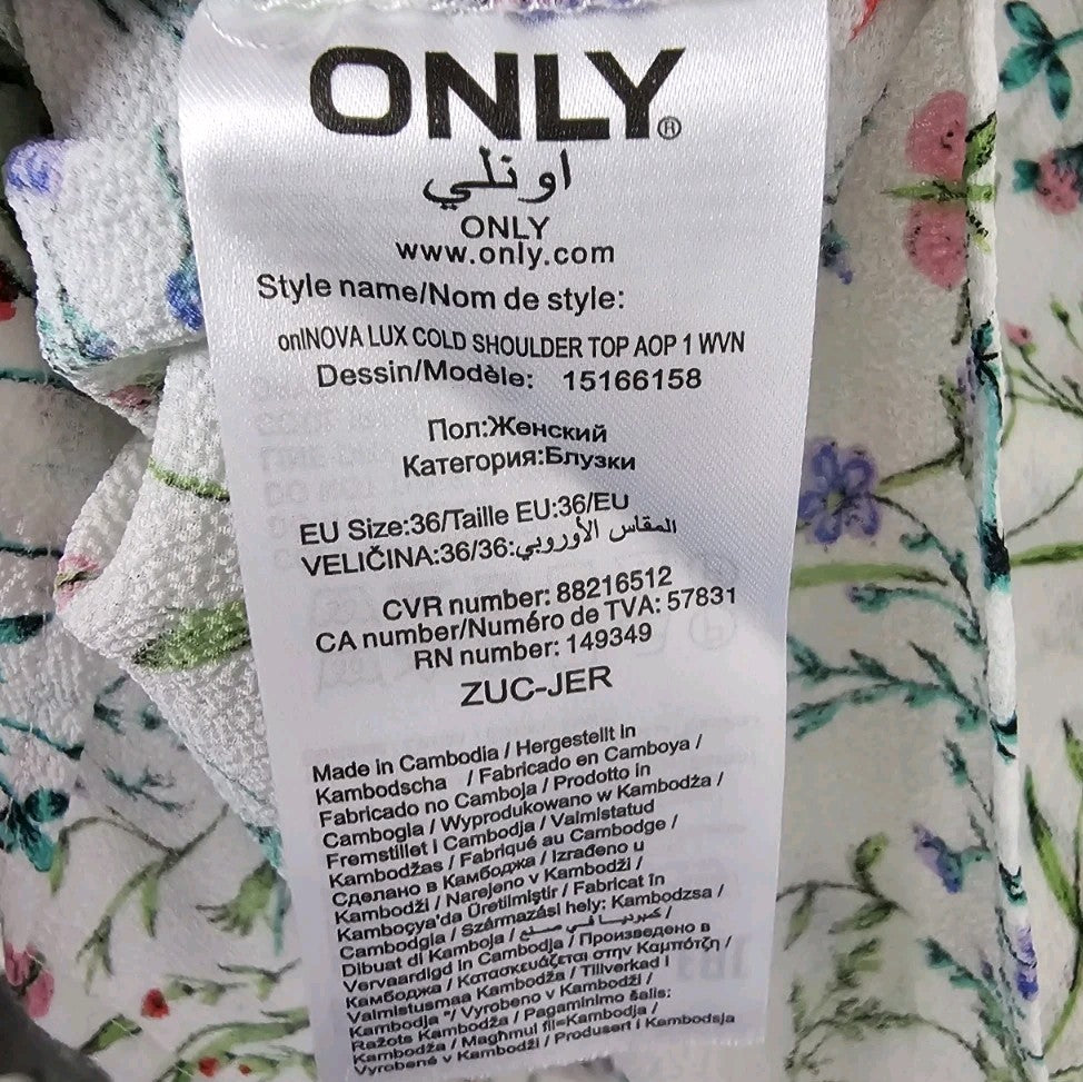EK8888 Damen Bluse von Only, Mehrfarbig, Gr. 365